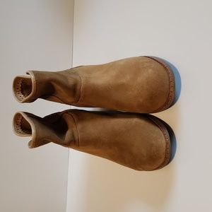 Ugg Darling 1004367 Women's Chestnut Suede Ankle Boots Us Size 8